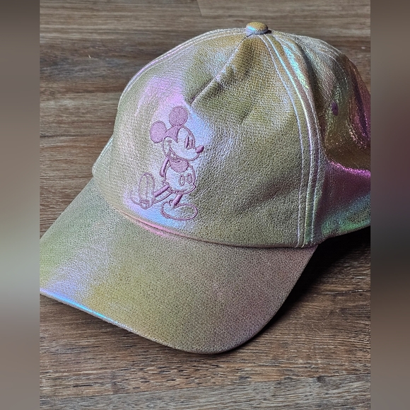 Disney Parks Walt Disney World 50th Anniversary Pink Iridescent Mickey Hat - Picture 4 of 12